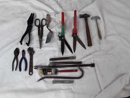 lot of miscellaneous tools.