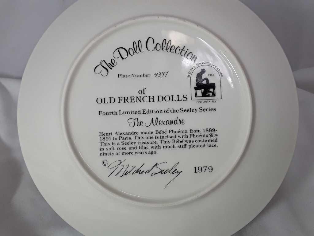 4 COLLECTOR PLATES THE DOLL COLLECTION