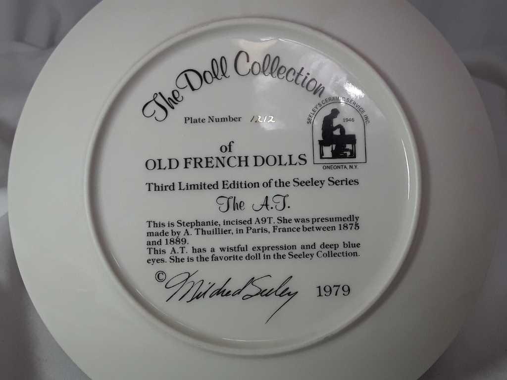 4 COLLECTOR PLATES THE DOLL COLLECTION