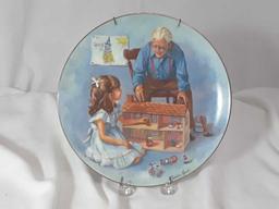 4 COL. PLATES 2 ECHT COBALT & 1 NORMAN ROCKWELL