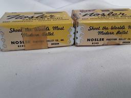 2 Boxes of Nosler 6mm Cal. Bullets.