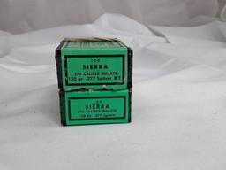 2 Boxes of Sierra .270 Caliber Bullets.
