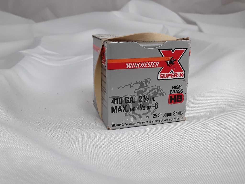 1 Box of Winchester 410 Ga. Ammo