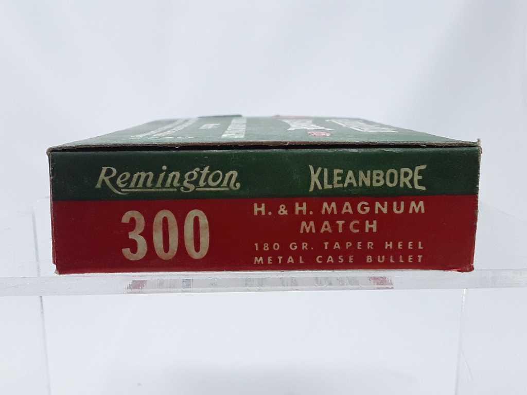 1 Box of  Vintage Remington 300 H&H Mag Ammo