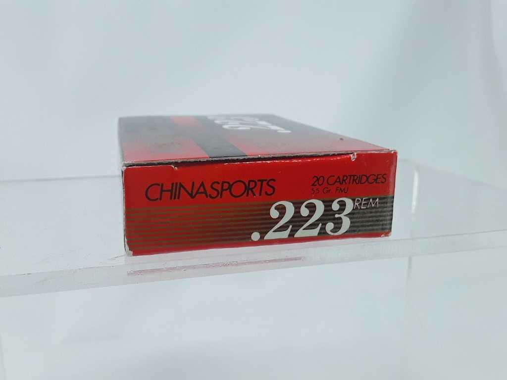 1 Box of Norinco .223 REM Ammo. China Sports.
