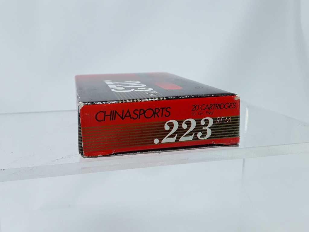 1 Box of Norinco .223 REM Ammo. China Sports.