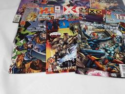 LOT OF 15 DC, MARVEL, & VALIENT COMICS