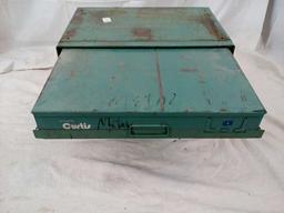 Heavy Metal Curtis Tool Box w/ Misc Screws