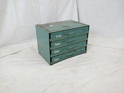 Heavy Metal Curtis Tool Box w/ Misc Screws