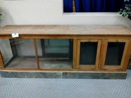 ANTIQUE GENERAL STORE DISPLAY CASE