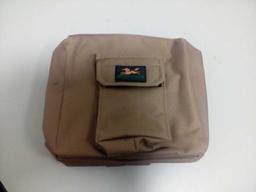 BAG 460BR- NYLON HORN BAG BROWN