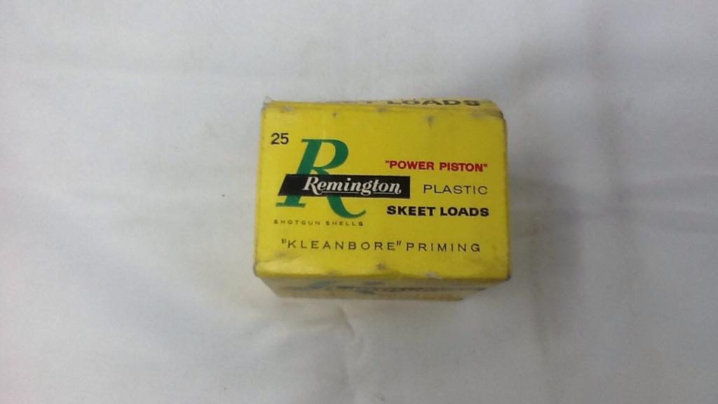 1 BOX REMINGTON POWER PISTON 20 GAUGE SHOTGUN AMMO