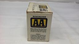 1 BOX OF WINCHESTER 20GA. DOUBLE A SKEET AMMO