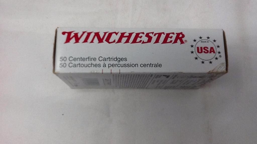 1 BOX WINCHESTER 38 SUPER +P CAL AMMO