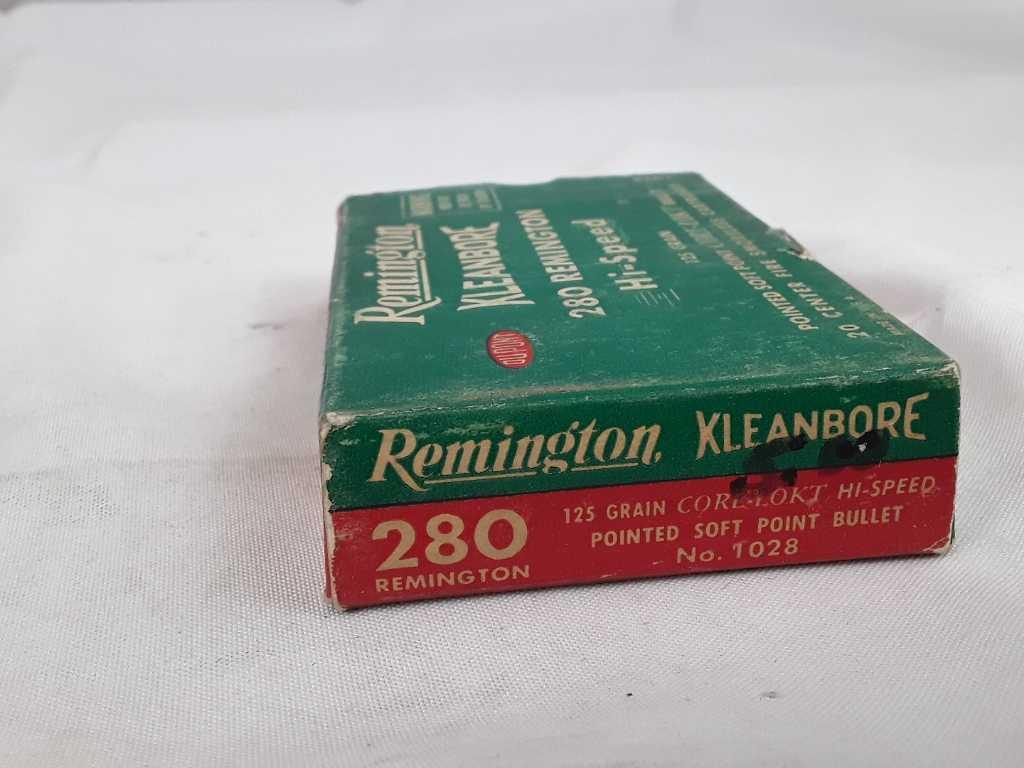 1 BOX OF 280 REMINGTON HI-SPEED AMMO