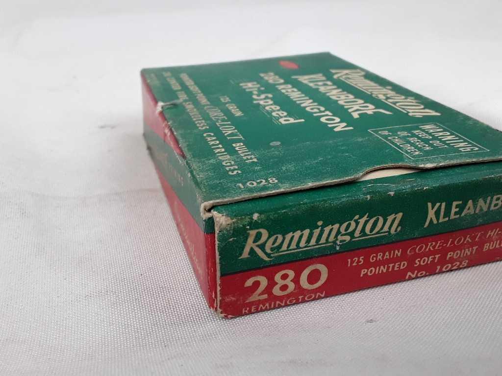 1 BOX OF 280 REMINGTON HI-SPEED AMMO