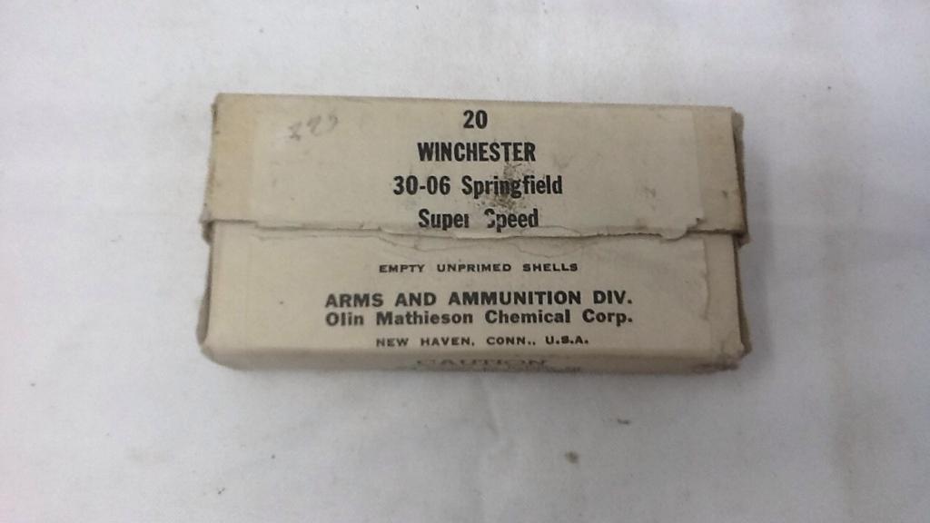 1 BOX  WINCHESTER 30-06 SPRINGFIELD