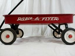 METAL RADIO-FLYER WAGON