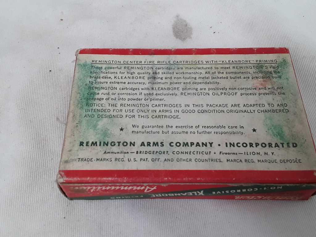 1 BOX OF REMINGTON 300 HOLLAND MAGNUM AMMO