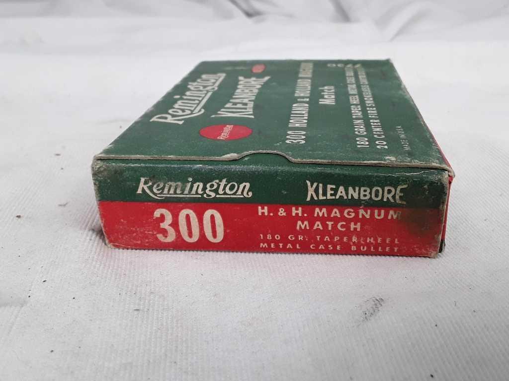 1 BOX OF REMINGTON 300 HOLLAND MAGNUM AMMO