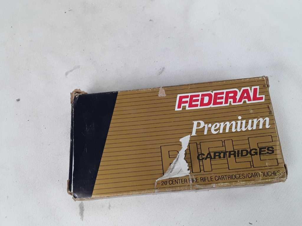 1 BOX OF FEDERAL PREMIUM 7MM AMMO