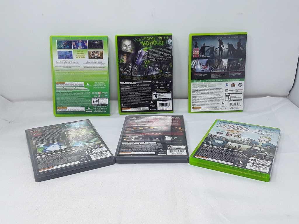 6 XBOX 360 GAMES