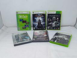 6 XBOX 360 GAMES