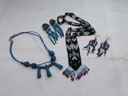 Native American Style Fashion Lot of 4