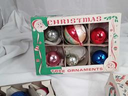 3 BOXES OF VINTAGE CHRISTMAS ORNAMENTS