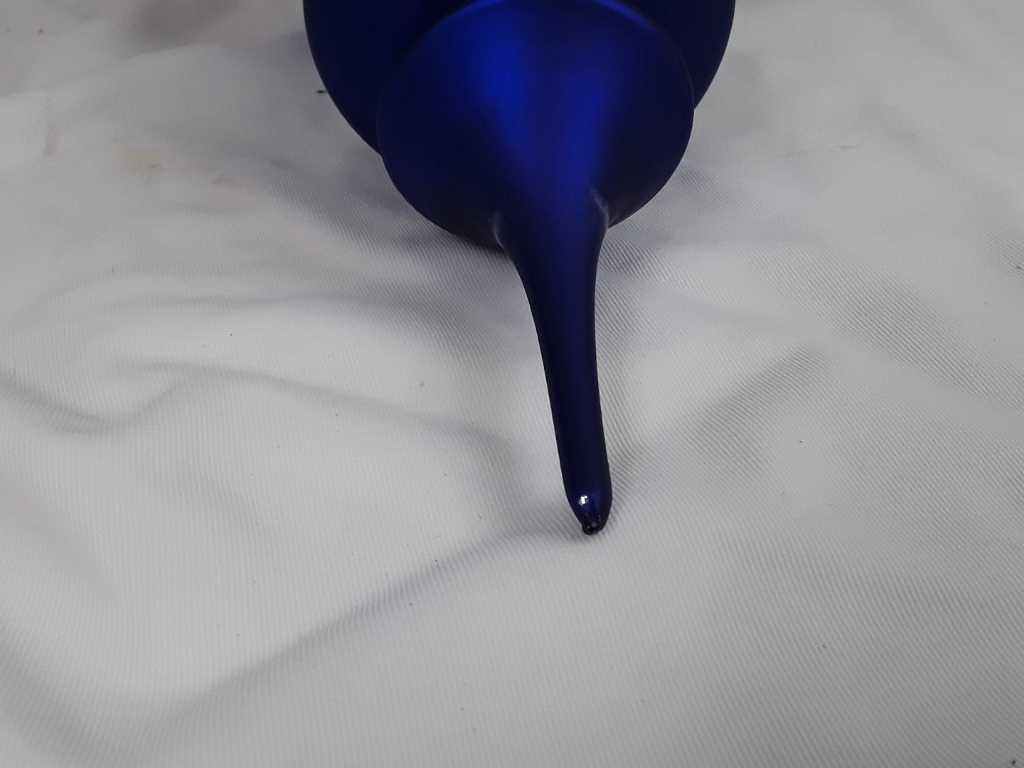 17" TEAR DROP FINIAL ORNAMENT - BLUE