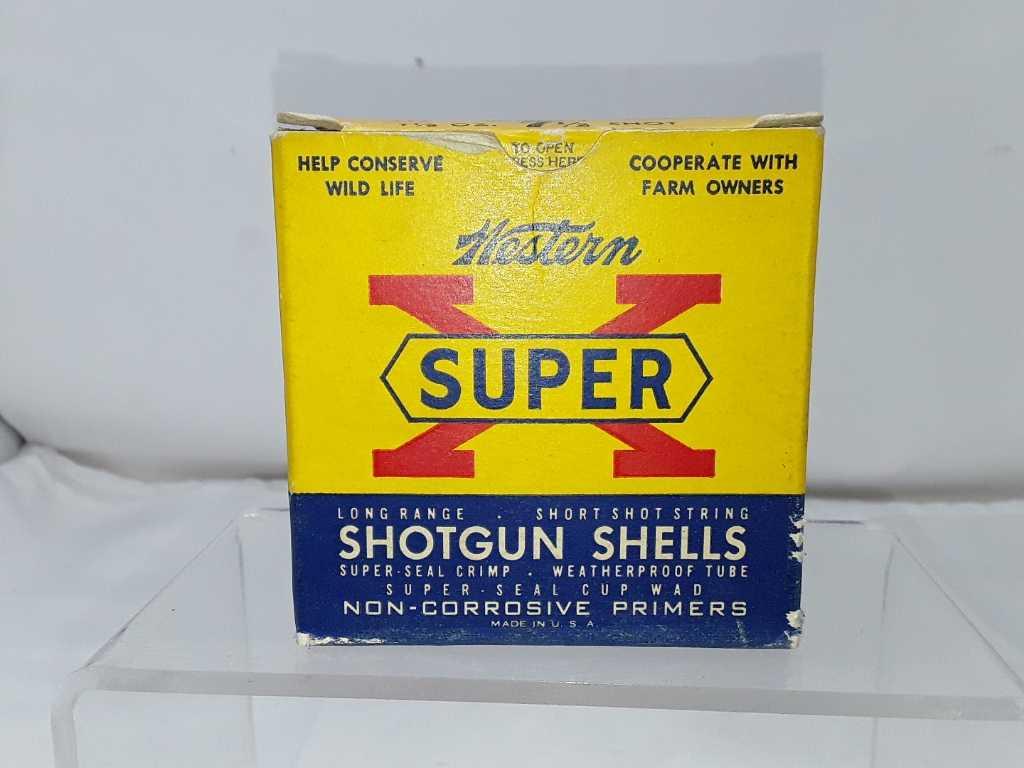 1 BOX SUPER-X 16 GA. SHOTGUN SHELLS