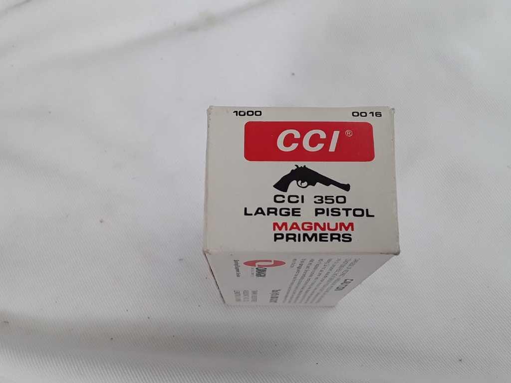 10 BOXES OF CCI 350 MAGNUM PRIMERS