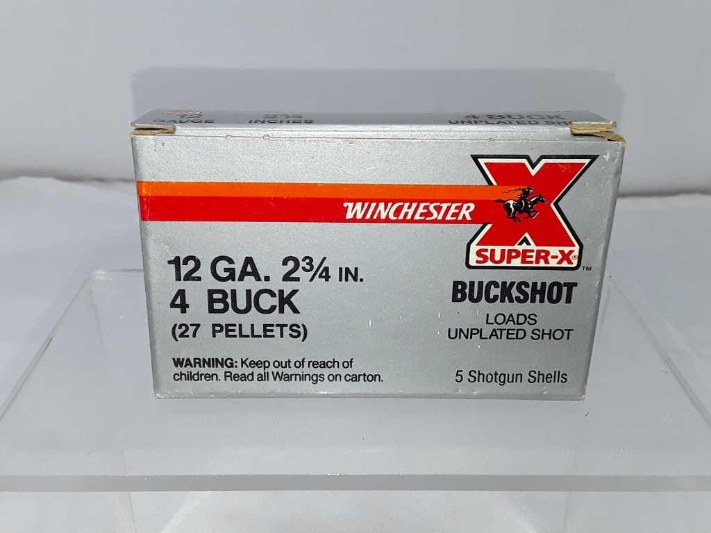 1 BOX WINCHESTER SUPER-X 12 GA. SHOTGUN SHELLS