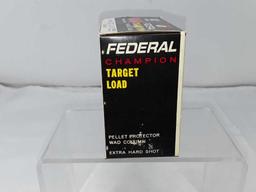 1 BOX FEDERAL CHAMPION 12 GA SHOTGUN SHELLS