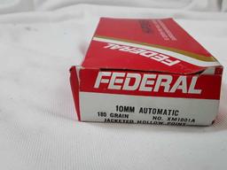 1 BOX FEDERAL 10MM CASINGS