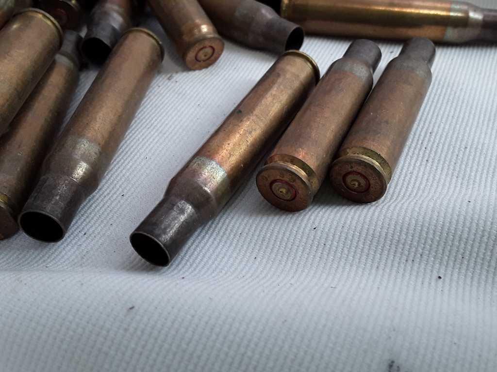 2 BAGS OF LC 63 BRASS CASINGS