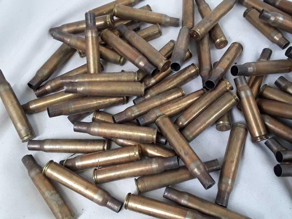 2 BAGS OF LC 63 BRASS CASINGS