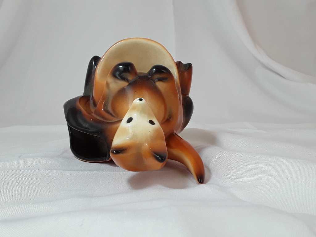 MID CENTURY BOXING KANGAROO NAPKIN HOLDER USA