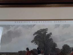 Framed Print Herring's Fox-Hunting Scenes.