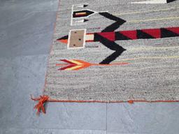 Antique Yei Navajo Rug