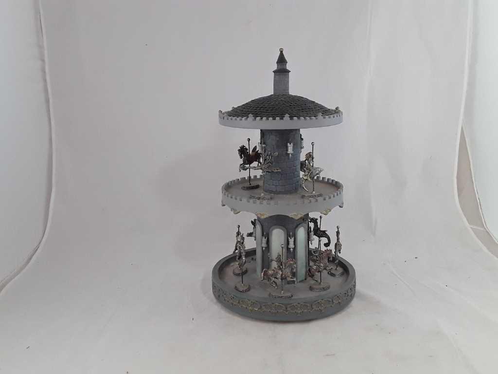 Fantasy Carousel by Rawcliffe Pewter Stand & Piece