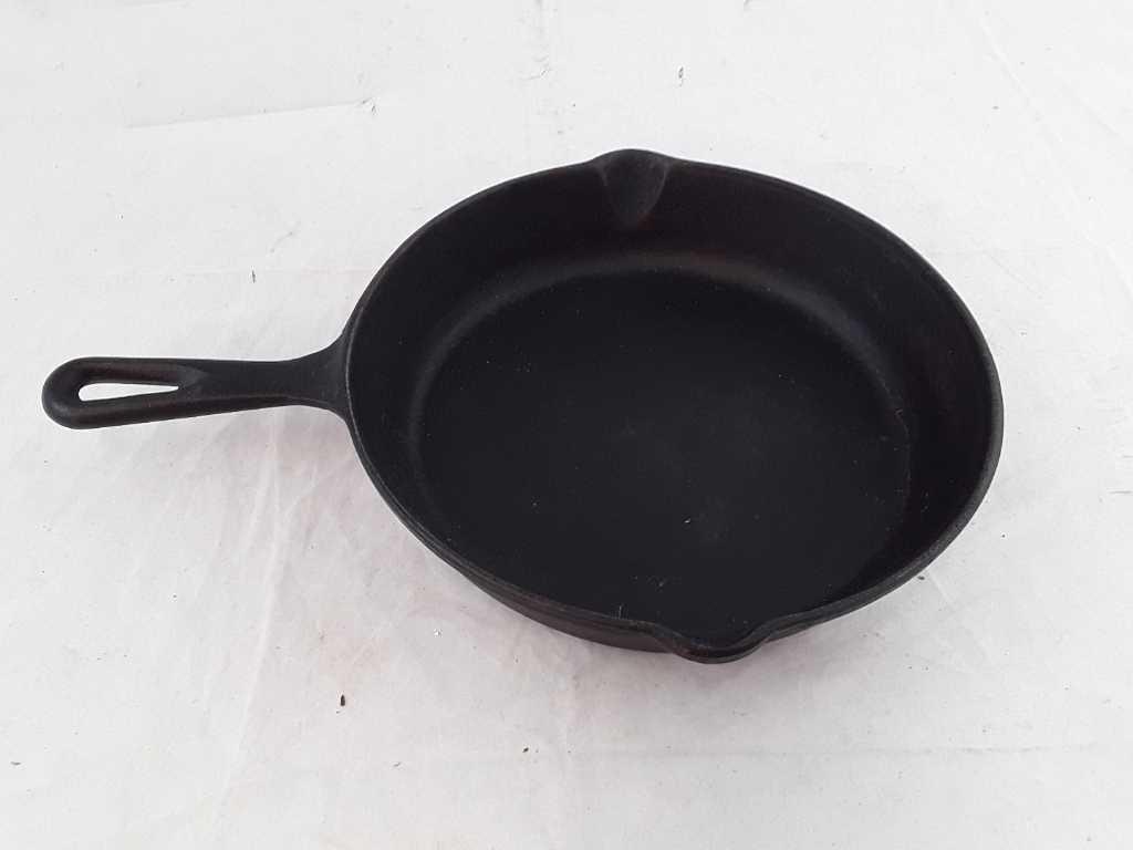 2 CAST IRON SKILLETS,