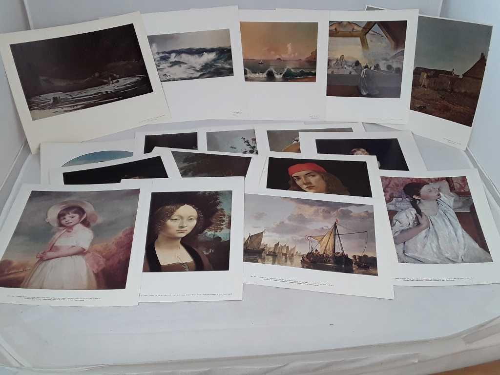 Lot of 20+ National Gallery of Art Prints