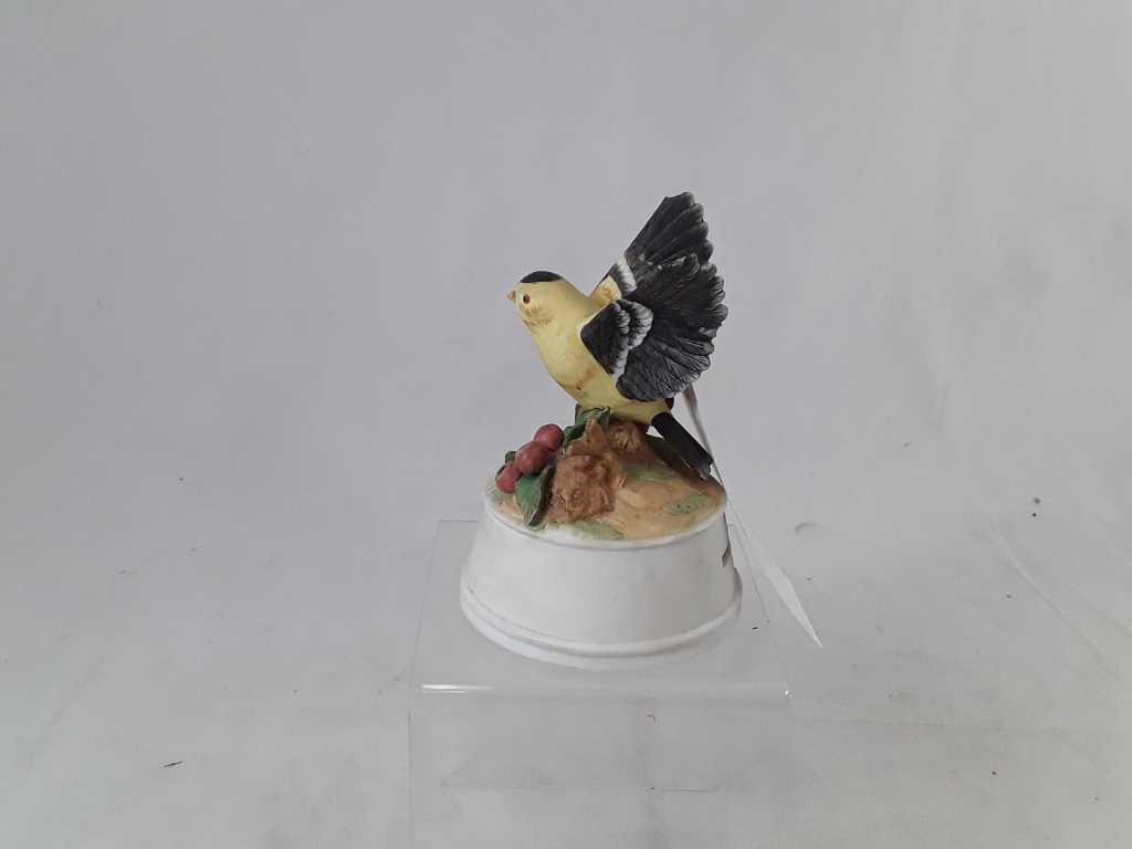 3 CERAMIC BIRD FIGURINES