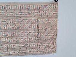 44" X 74" TAN PILLOW QUILT