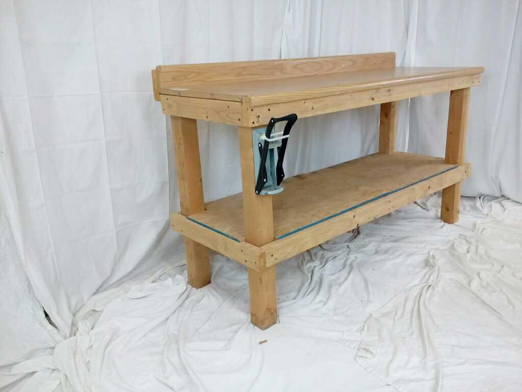 Countertop Work Bench w/Can Crusher