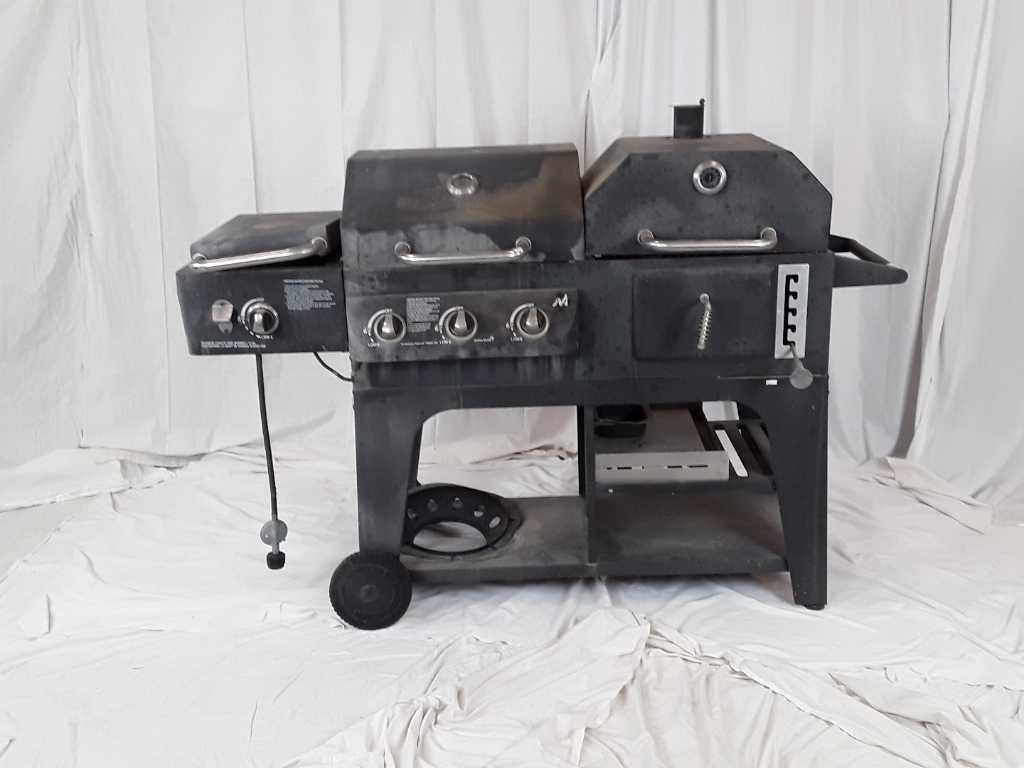 Multi Burner Gas Grill & Smoker