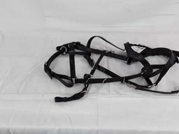 BRID 930BL-X-SS HALTER BRIDLE W/ REINS XLG S/S