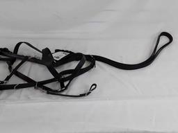 BRID 930BL-X-SS HALTER BRIDLE W/ REINS XLG S/S