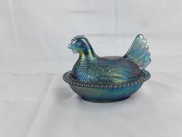 IRIDESCENT CHIKEN DISH WITH LID